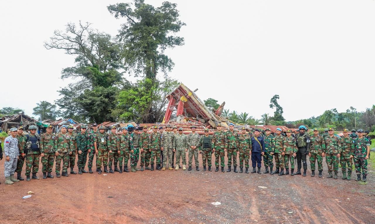 នៅព្រឹកថ្ងៃទី១៣ ខែកញ្ញា ឆ្នាំ២០២៥ ក្រុមអ្នកសង្កេតការណ៍អន្តរកាល (IOT) ប្រចាំទីស្នាក់ការទី១ នៅស្រុកជាំក្សាន្ត ខេត្តព្រះវិហារ
