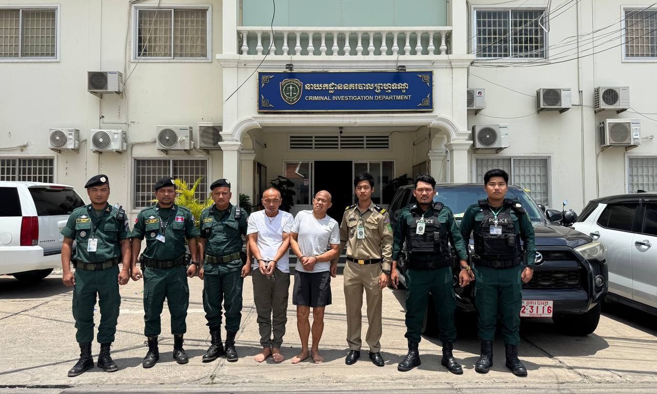 បង្ក្រាបករណីបង្ខាំងមនុស្សដោយខុសច្បាប់ និងជំរិតទារប្រាក់ ៖  ចាប់ខ្លួនឧក្រិដ្ឋជនចិន២នាក់ 